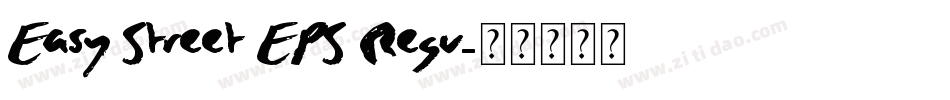 Easy Street EPS Regu字体转换